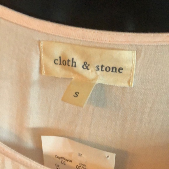 NWT -Anthropology Cloth&Stone Cold Shoulder Dress - Picture 2 of 5